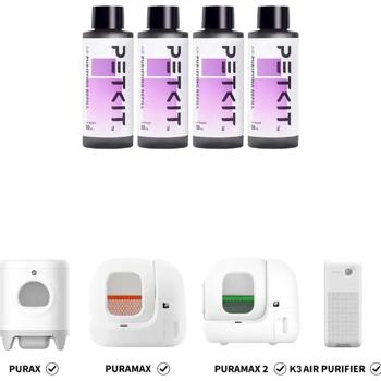 Petkit Auto Cat Litter Box Liquid Set for Cat Litter 4x50ml - buy, prices for MasterZoo - photo 2
