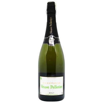 Шампанское Veuve Pelletier Brut Bio белое 12% 0,75л - купить, цены на METRO - фото 1