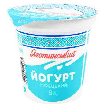 Yahotynskyi Turkish Yogurt 8% 260g - buy, prices for EKO Market - photo 1