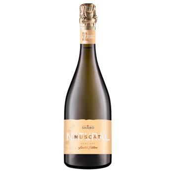 Shabo Muscat White Semidry Sparkling Wine 0.75l - buy, prices for COSMOS - photo 1