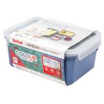 Tefal Master Seal Color Edition Storage Boxes 0.2l, 0.55l, 0.8l, 2.2l 4pcs