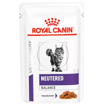 Royal Canin Neutered Weight Balance Wet Food with Poultry for Sterilized Cats 85g