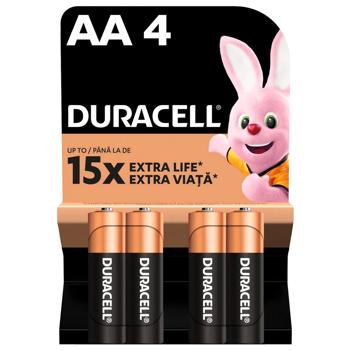 Duracell Batteries AA 4pcs - buy, prices for COSMOS - photo 1