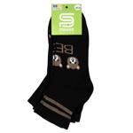Набор носков детских Premier Socks Медвежата средние р.20-22 черный 5 пар