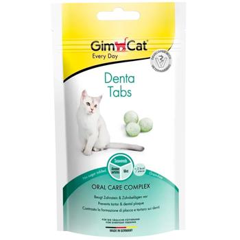 Лакомство для кошек GimCat Every Day Denta таблетки для чистки зубов 40г