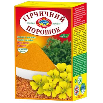Golden Kings of Ukraine Mustard Powder 200g - buy, prices for MegaMarket - photo 1