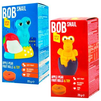 Bob Snail Set of Candy Apple-pear 20g and Toy - buy, prices for METRO - photo 1