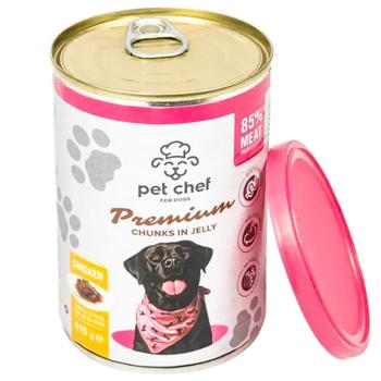 Вологий корм для собак Pet Chef 415 г - курка - купить, цены на MasterZoo - фото 4