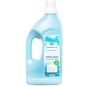 Гель для стирки Nata-Clean для белого белья 1,25л - купить, цены на Auchan - фото 1