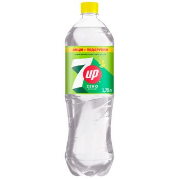 7UP Zero Sugar Carbonated Drink 1.75л - buy, prices for COSMOS - photo 1