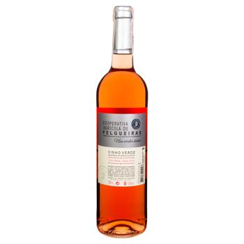 Vinho Verde Agricola de Felgueiras Rose Semidry Wine 10% 0.75l - buy, prices for AlcoHub - photo 1