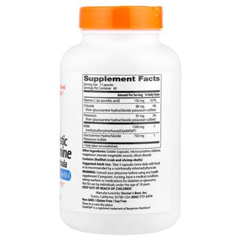 Doctor's Best Glucosamine and MSM 180 capsules - buy, prices for Biotus - photo 2