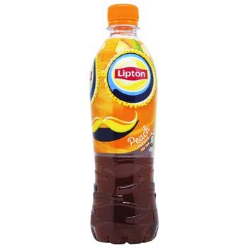 tea lipton ice tea peach 500ml plastic bottle