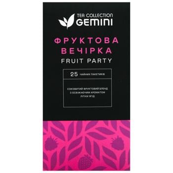 Gemini Fruit Party Fruit Tea 2g*25pcs - buy, prices for MegaMarket - photo 3