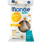 Ласощі для собак Monge Gift All Breeds Senior з кроликом та ромашкою 210г