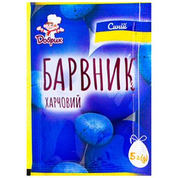 Dobryk Blue Food Dye 5g - buy, prices for MegaMarket - photo 1