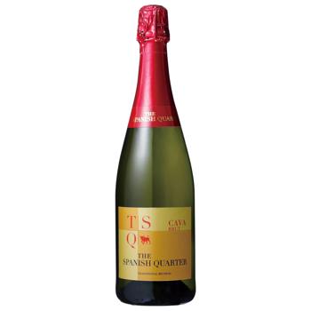 Вино игристое TSQ белое брют 11,5% 0,75л - купить, цены на КОСМОС - фото 1