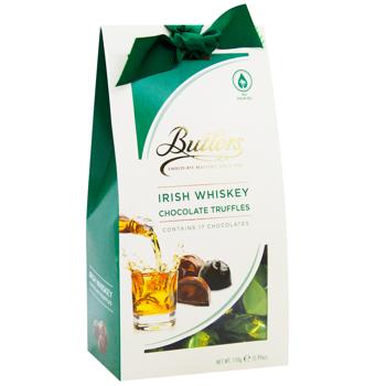 Трюфели Butlers Irish Whiskey с молочного и черного шоколада 170г - купить, цены на WINETIME - фото 3