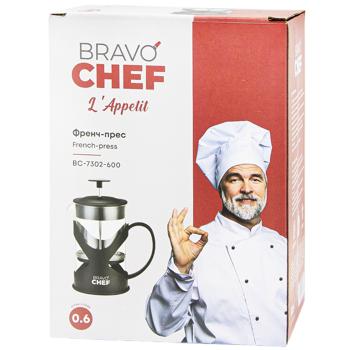 "ФРЕНЧ-ПРЕС BRAVO CHEF L""APPETIT 0." - купить, цены на Auchan - фото 1