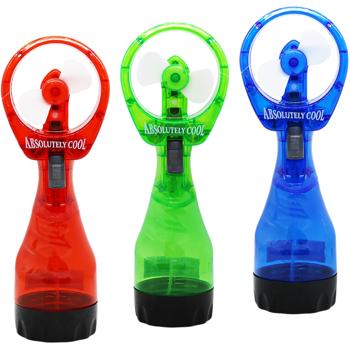 Вентилятор One Two Fun ручний з розпиленням води 300мл в асортименті - купити, ціни на Auchan - фото 1