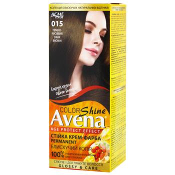 Avena Shine Cream Dark Blonde Hair Dye 015 - buy, prices for MegaMarket - photo 1