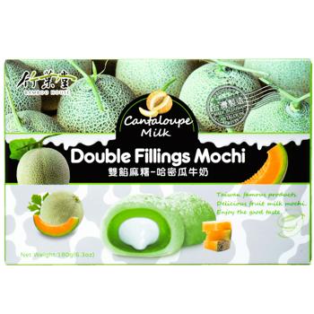 Десерт Bamboo House Мочі рисовий з молочною начинкою зі смаком дині Канталуп 180г - купити, ціни на METRO - фото 1