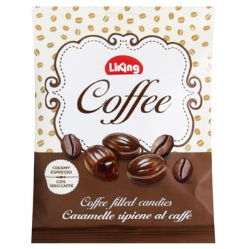 Liking Coffee Filled Candies with Creamy Espresso 150g - buy, prices for WINETIME - photo 1