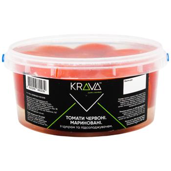 Krava Marinated Red Tomatoes 500g - buy, prices for Epicentr FOOD - photo 1