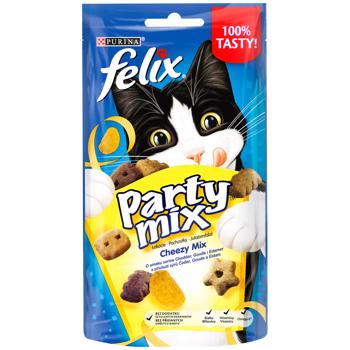 Felix Party Mix Cheese Mix Delicacy for Сats 60g - buy, prices for - photo 1