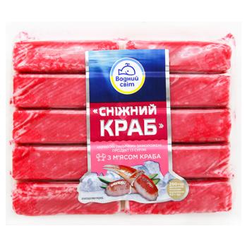 Палочки крабовые Водний Світ Снежный краб 250г - купить, цены на КОСМОС - фото 1