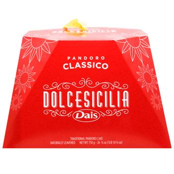 Панеттоне Dais Dolcesicilia Традиционный 750г - купить, цены на WINETIME - фото 2