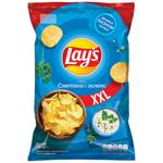 Чипсы Lay's картофельные сметана и зелень 170г