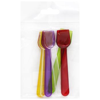 TCM Premium Colored Ice Cream Spoon 6pcs - buy, prices for Za Raz - photo 1