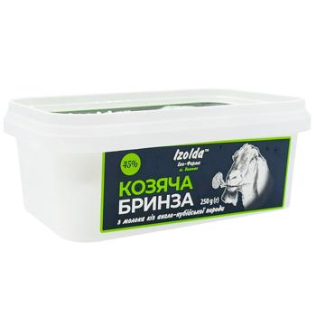 Сир Izolda Бринза козяча 45% 250г - купити, ціни на Таврія В - фото 3