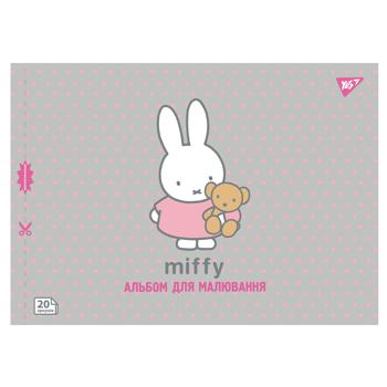 Зошит для малювання Yes Miffy з перфорацією А4 20 аркушів - купити, ціни на Ідеал - фото 2