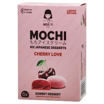Морозиво Miss Ti Mochi Вишневий сорбет 6шт 35г - купити, ціни на Ідеал - фото 1