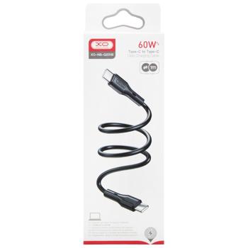 Кабель XO NBQ231B Rock Series Type-C to Type-C Data Cable 1м - купить, цены на - фото 2