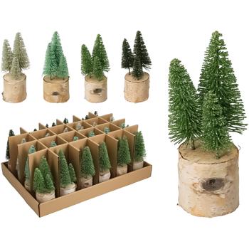 Ялинка декоративна Koopman 6х15см в асортименті - купити, ціни на NOVUS - фото 1