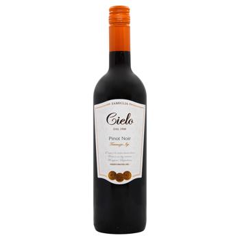 Cielo Pinot Nero Red Dry Wine 12% 0.75l - buy, prices for MegaMarket - photo 1