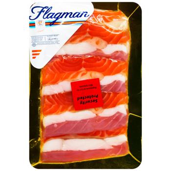 Flagman Sliced Skinless European-style Cold Smoked Fish Assortment 200g - buy, prices for Epicentr FOOD - photo 1