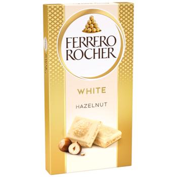 Шоколад белый Ferrero Rocher Hazelnut 90г - купить, цены на Эпицентр FOOD - фото 2
