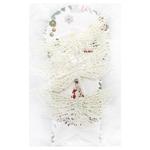 Champagne Dragonflies Christmas Tree Decoration 3pcs 17cm