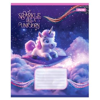 Тетрадь Yes Unicorn в клетку 12 листов в ассортименте - купить, цены на - фото 3