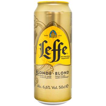 Leffe Blond Light Beer 6.6% 0.5l