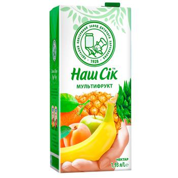 Nash Sik Multifruit Nectar 1.93l - buy, prices for  - photo 1