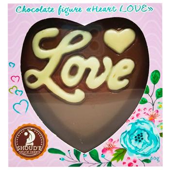 Shoud'e Chocolate Heart Love 60g - buy, prices for ULTRAMARKET - photo 3