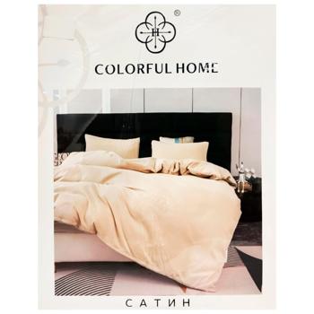 Комплект постельного белья Colorful Home Вышивка сатин