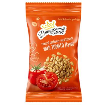 Vyshukanyi Smak Tomato Flavored Roasted Sunflower Seed Kernels 80g