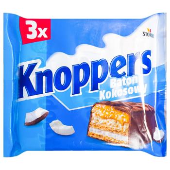 Knoppers Coconut Bar 3pcs x 40g - buy, prices for Vostorg - photo 1