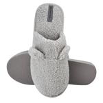 Twins Women's Fur Gray Slippers size 41 HS-TEDDI